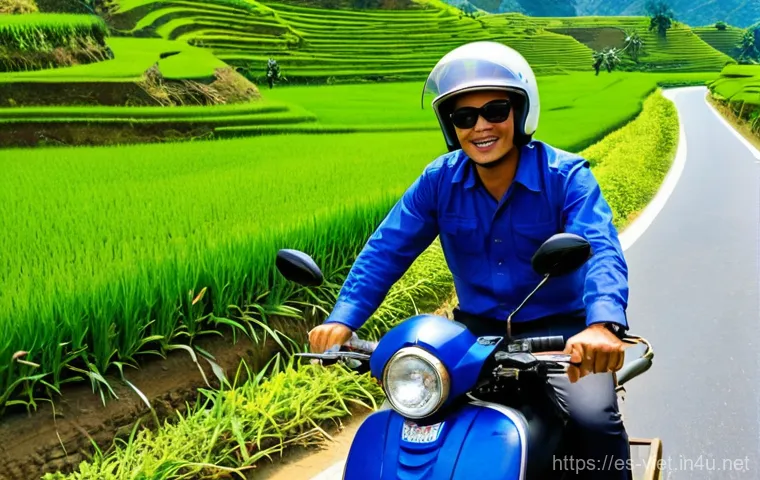 베트남 여행 안전 팁 - **A joyful moment at a clean, vibrant street food stall in Ho Chi Minh City, Vietnam.** The image fe...